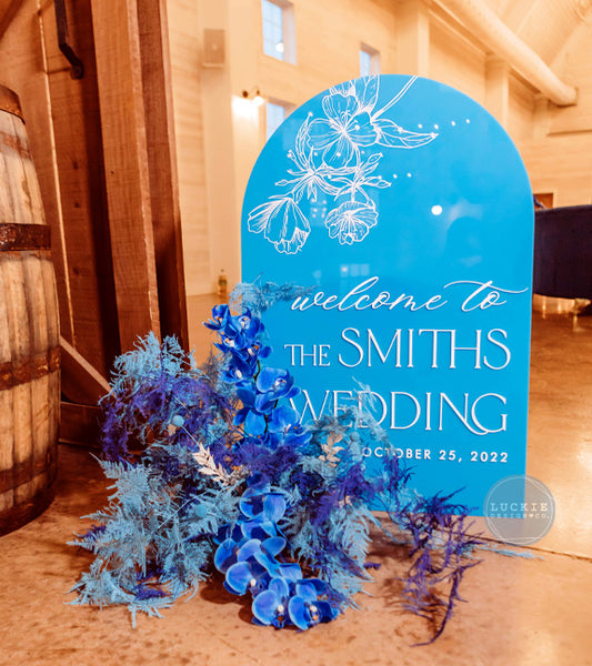 The Smiths Welcome Sign