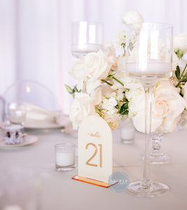 Arch Table Numbers