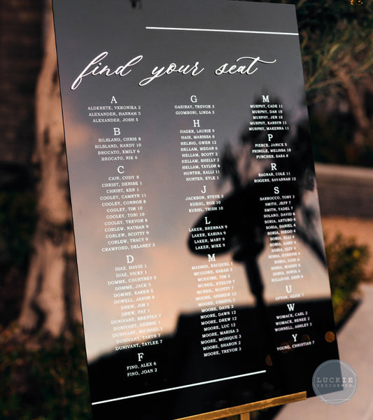 Find Your Seat