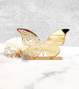 Butterfly Standing Name Charms