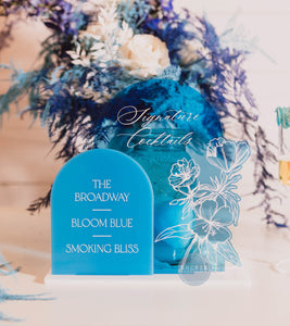 Floral Signature Cocktails