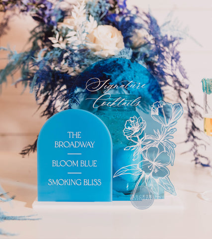 Floral Signature Cocktails